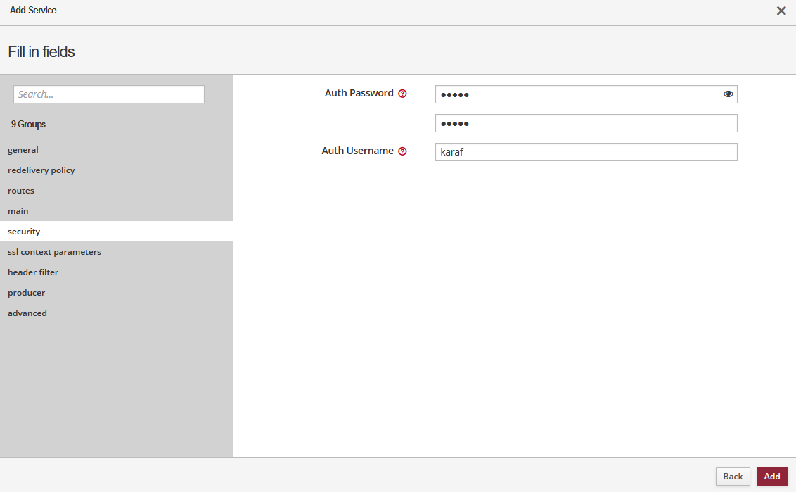 example security soap