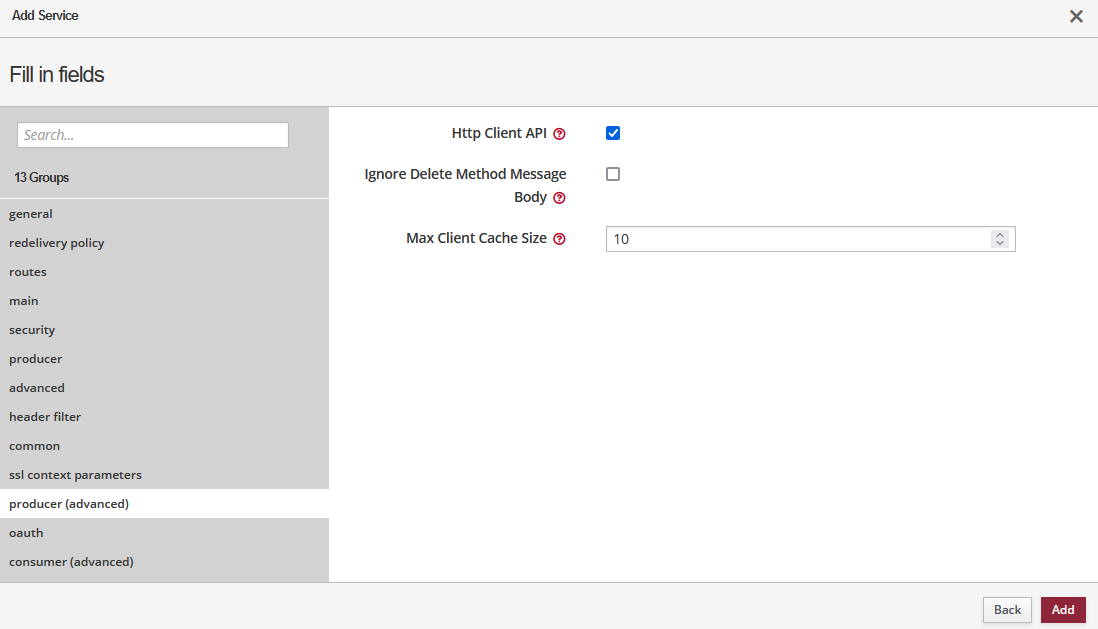 rest producer advanced