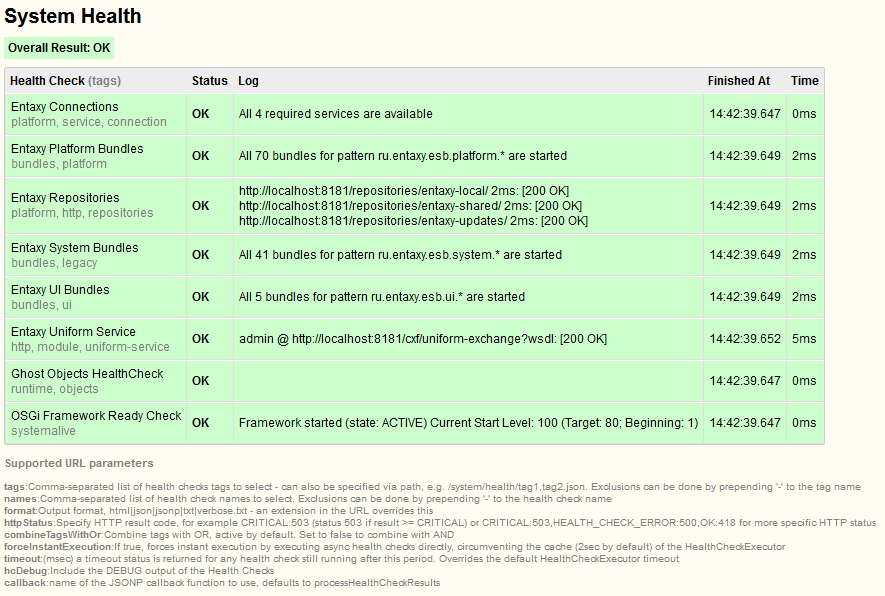 system health