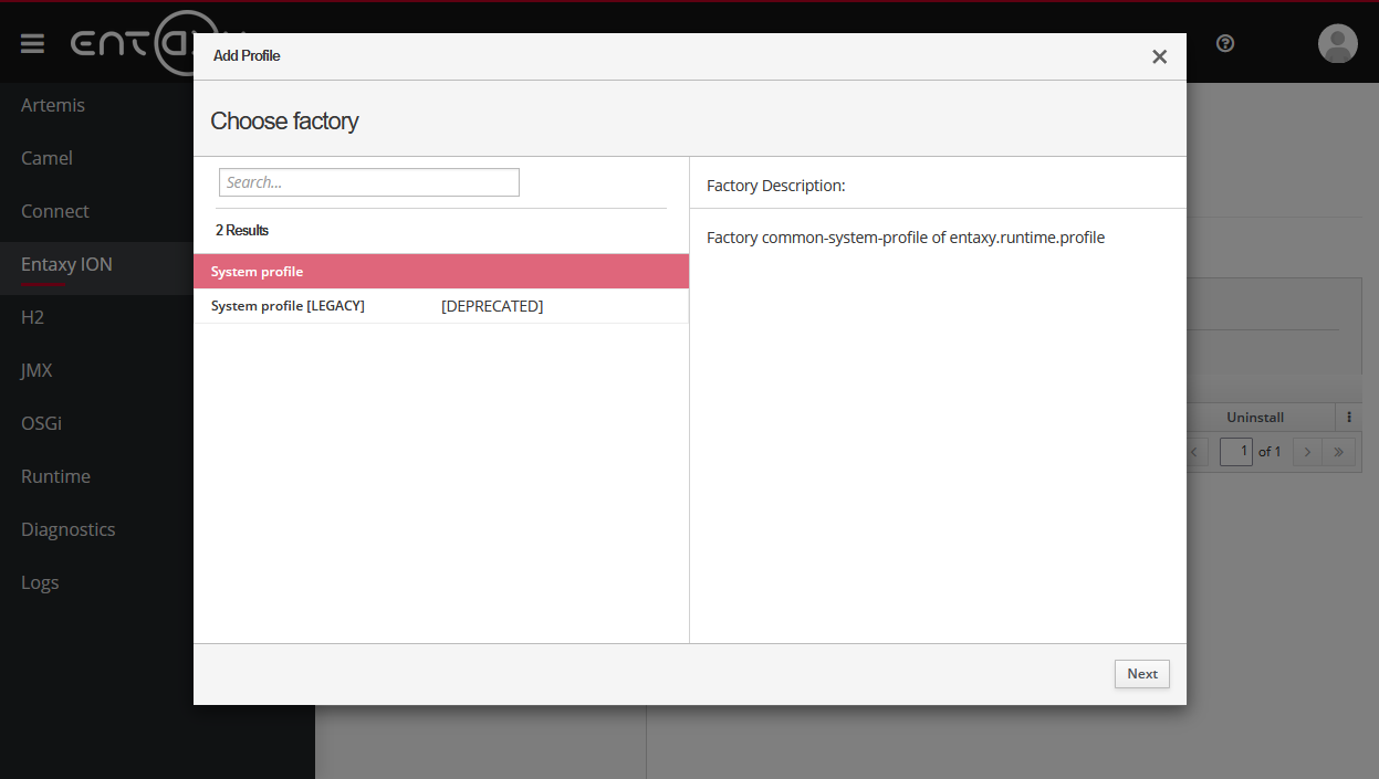 system profile