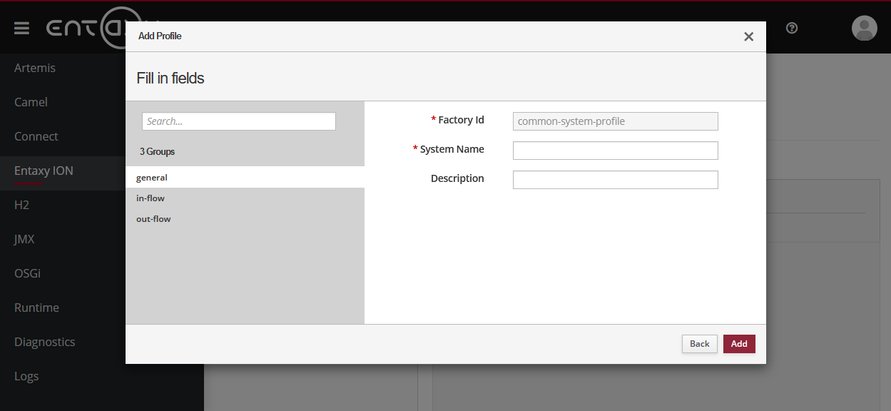 system profile create