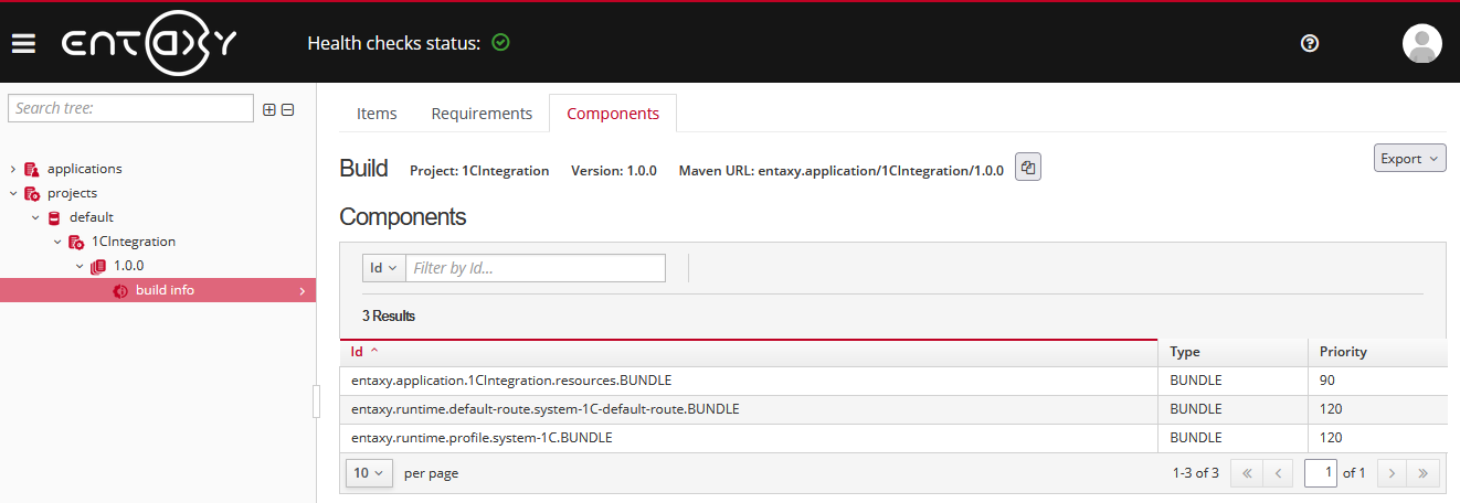 build components