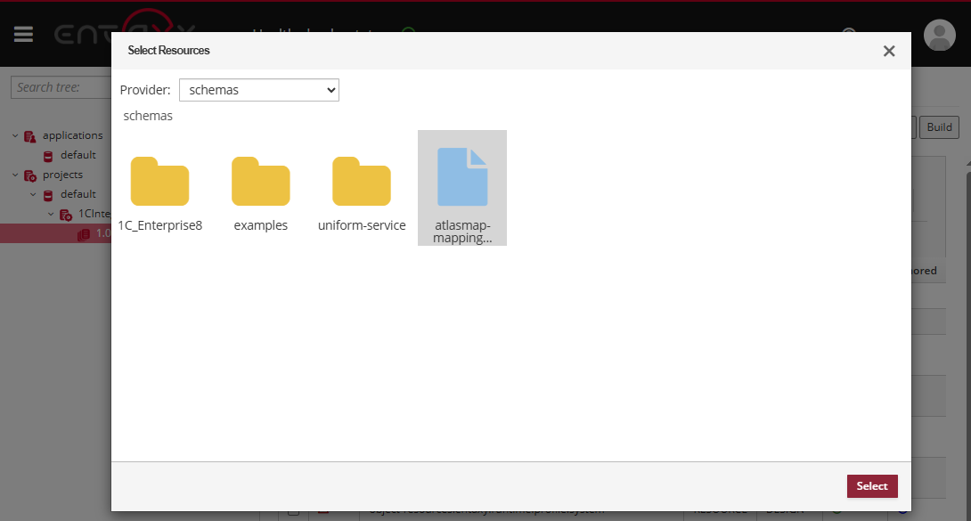 resources select