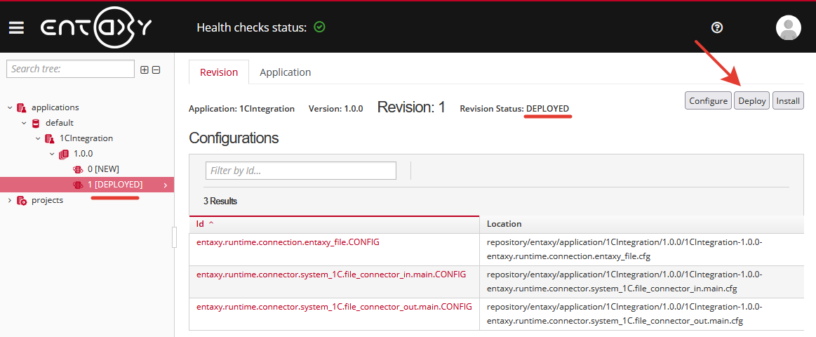 revision deploy