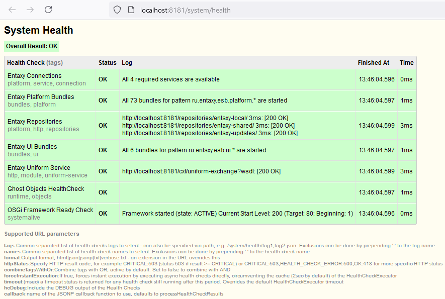 system health