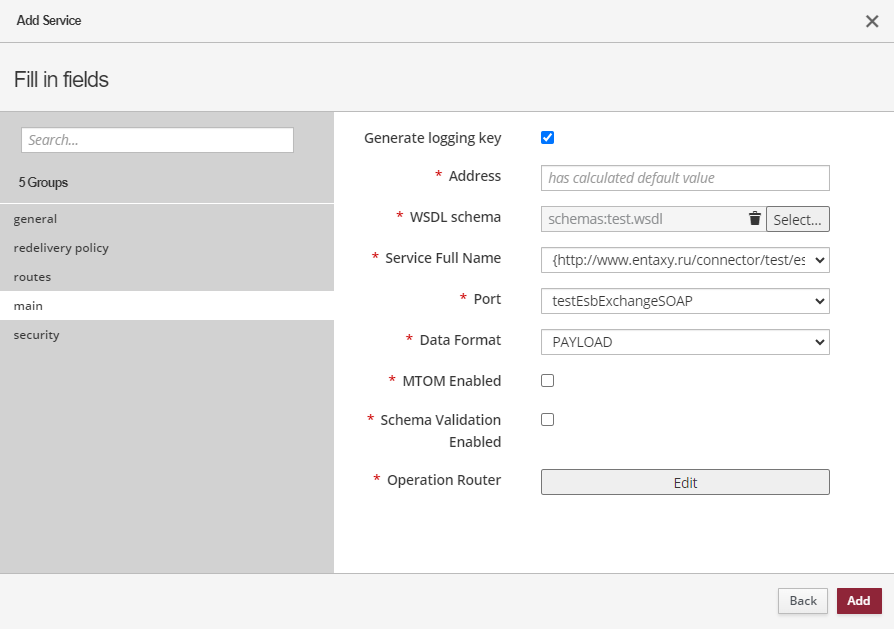 create soap protected main