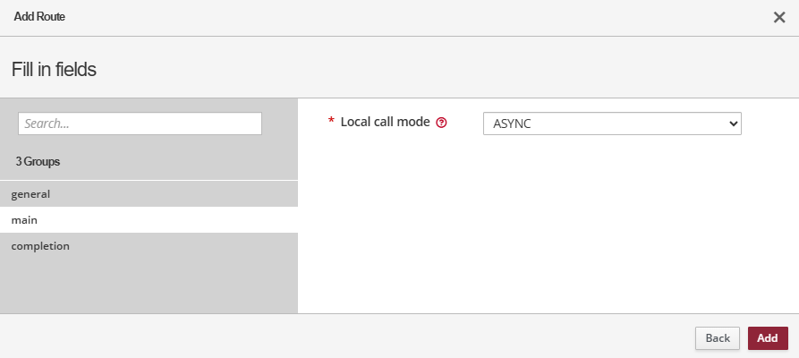 route local async