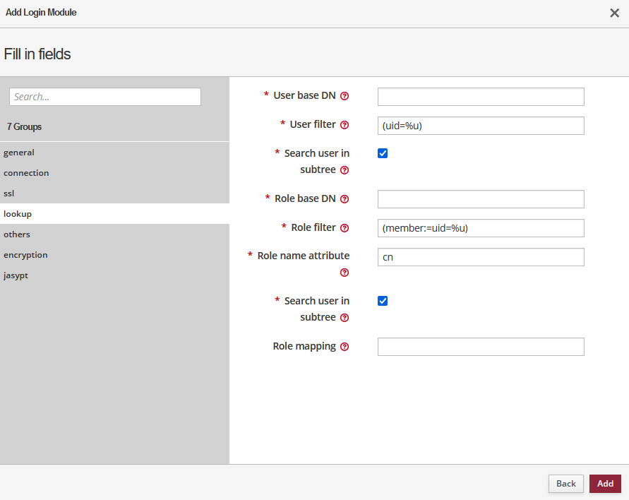 karaf ldap lookup