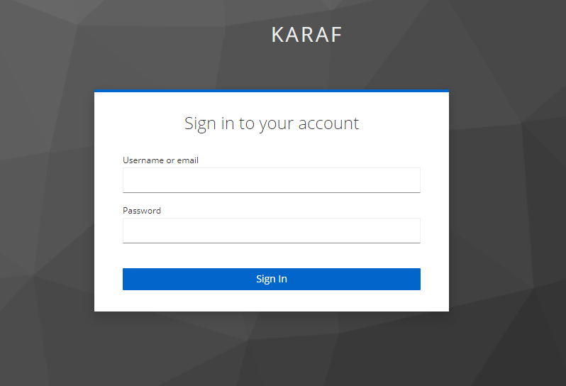 login example